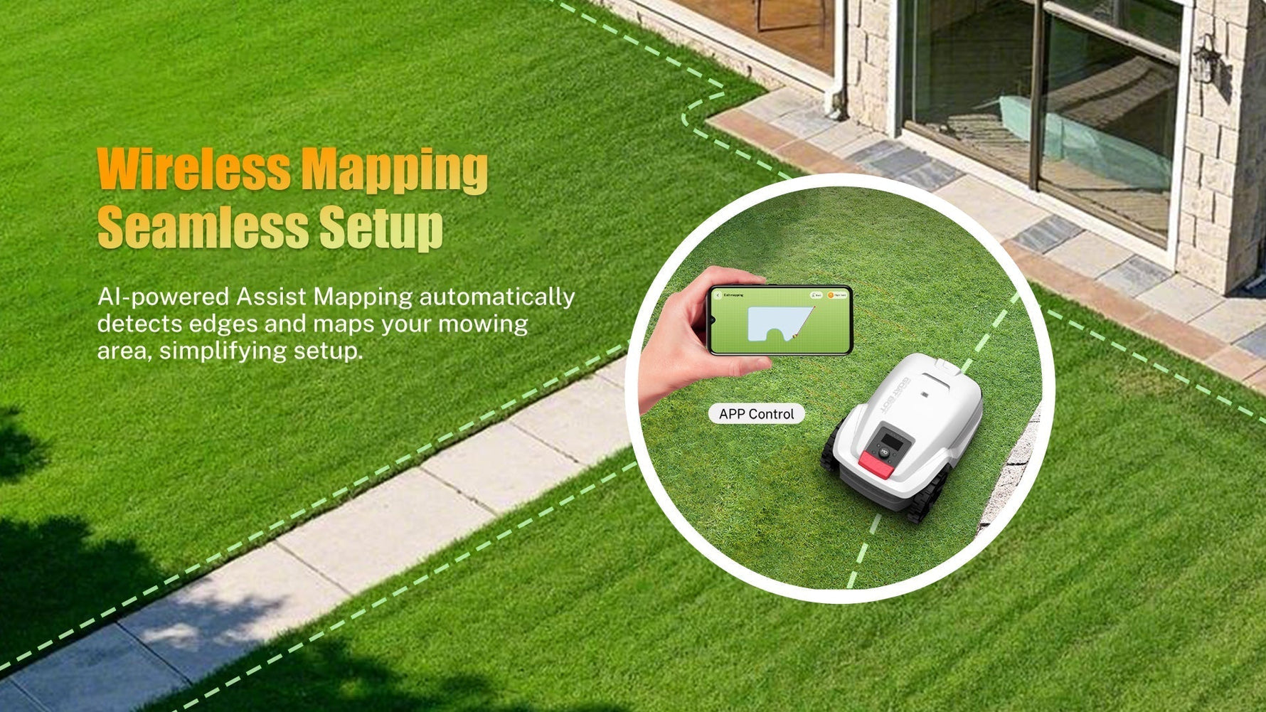 How to Set Up & Use the Goat Bot Unicut H1 Robotic Mower